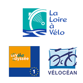 Logo Vélodyssée Vélocéan Loire à vélo